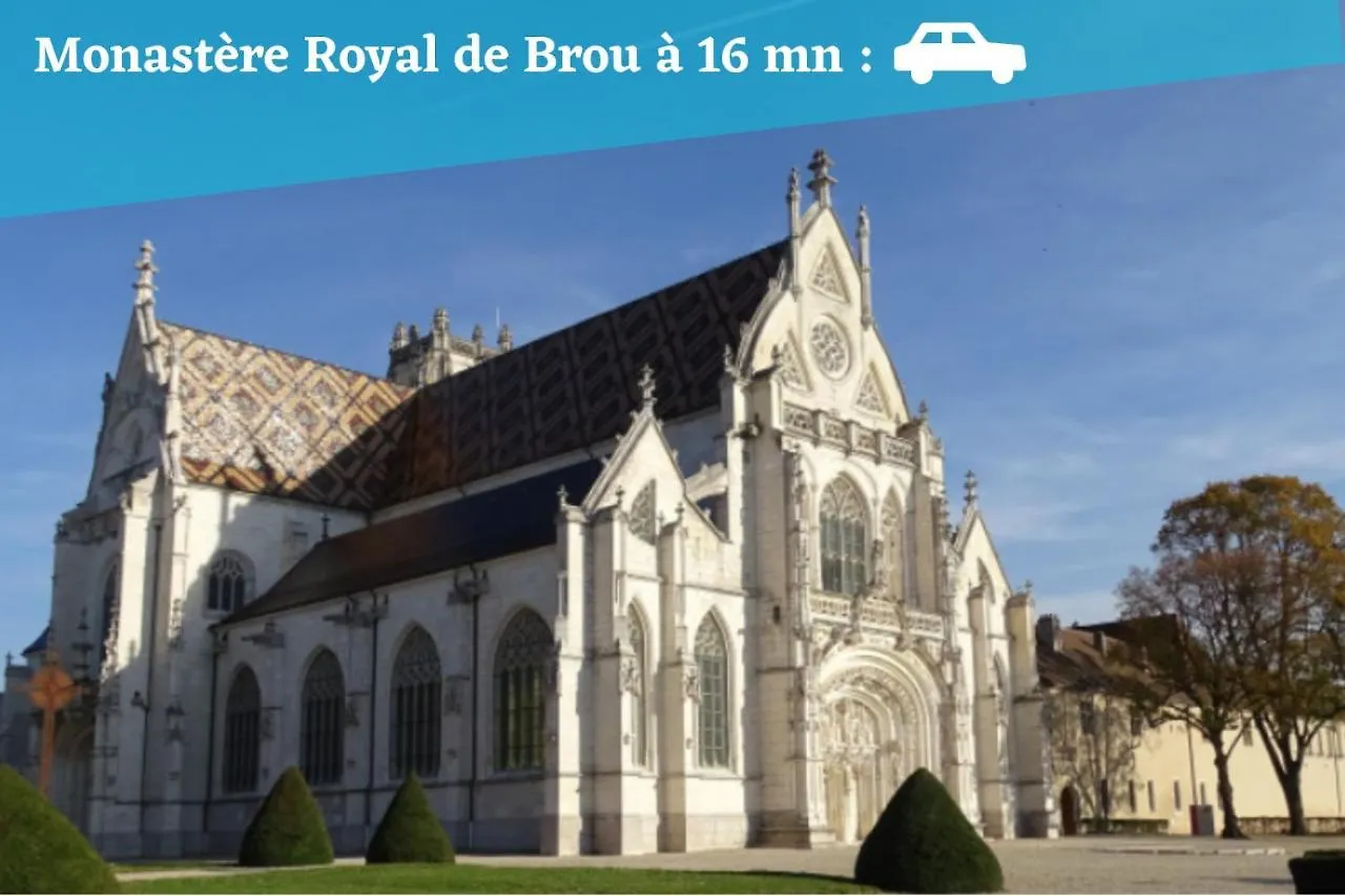 L'Emeraude - 1 A 4P - Wifi Fibre - Parking Gratuit Pont-dʼAin